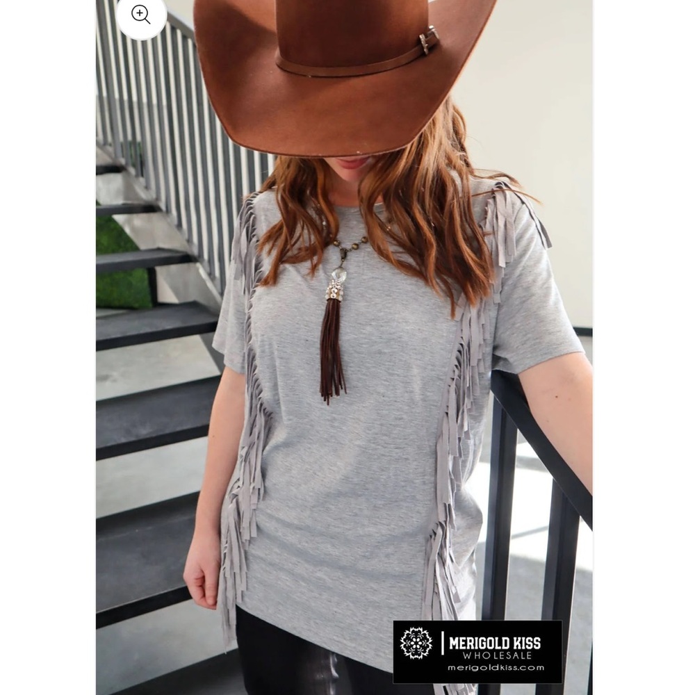 Fringe shirt